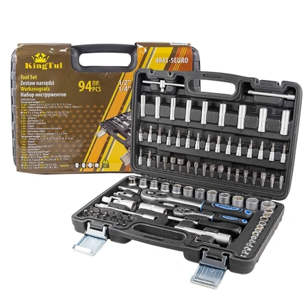 Набор инструментов 94пр.1/2'',1/4''(6гр.)