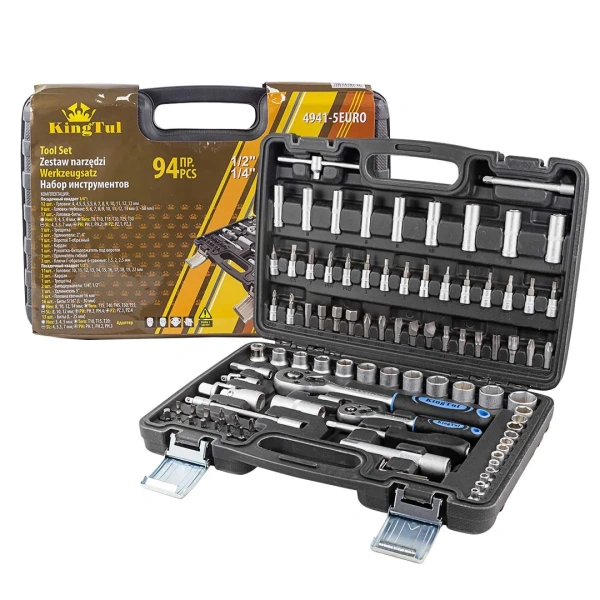 Набор инструментов 94пр.1/2'',1/4''(6гр.)