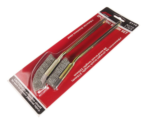 Щетка металлическая JTC 5116 (прямая/изогнутая, 2 предмета)