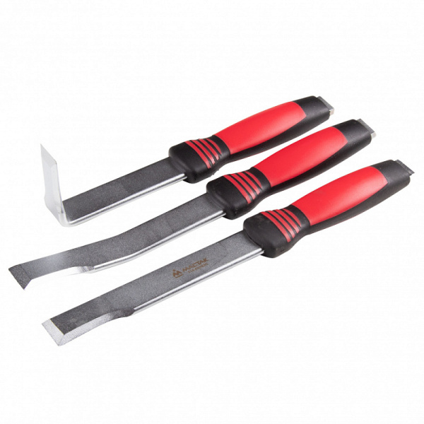 Набор зубил для расшивки кузовных швов и панелей МАСТАК 118-50003C, кейс, 3 предмета