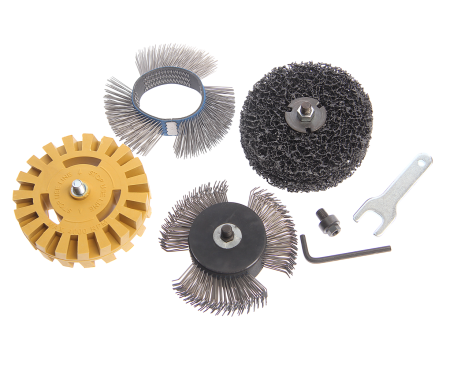 Машинка пневматическая шлифовальная угловая 3600об/мин., 90PSI с комплектом дисков JTC