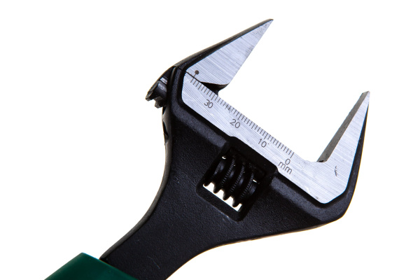 Ключ разводной с увеличенным диапазоном JONNESWAY W27AE8 (0-38 мм, L-200 мм)