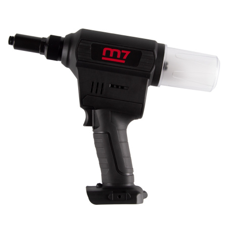 Заклепочник аккумуляторный без аккумулятора и ЗУ MIGHTY SEVEN DR-102 (2,4-6,4 мм, 18 В)