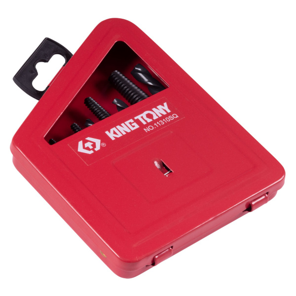 Набор экстракторов и сверл KING TONY 11310SQ, 10 предметов