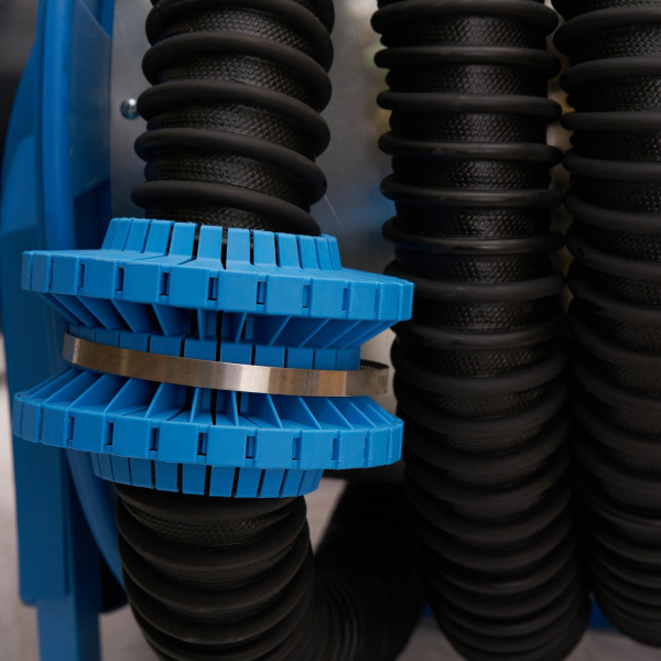 Катушка электрическая для удаления выхлопных газов ROSSVIK CA500D10208 (шланг 102 мм*8 м)