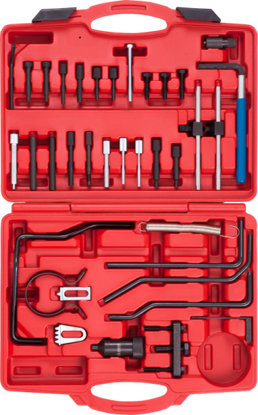 Набор фиксаторов распредвала / коленвала, CITROEN / PEUGEOT, кейс, 35 предметов МАСТАК 103-21601C