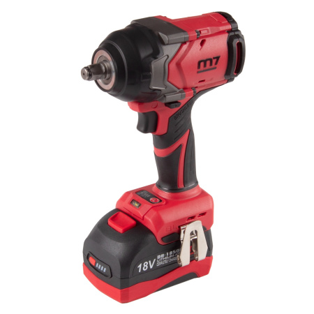 Гайковерт аккумуляторный ударный MIGHTY SEVEN DW-406A (1/2", 1600 Нм, 18 В)
