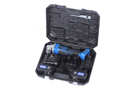 Угловая шлифмашина аккумуляторная NORDBERG NE308K (УШМ, диам. диска 125 мм, 20 В, 2 аккумулятора и зарядное устройство)