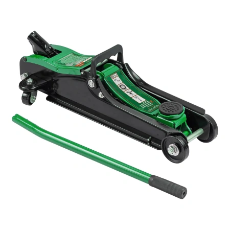 Домкрат подкатной гидравлический 2т низкопрофильный (h min 85мм, h max 340мм)