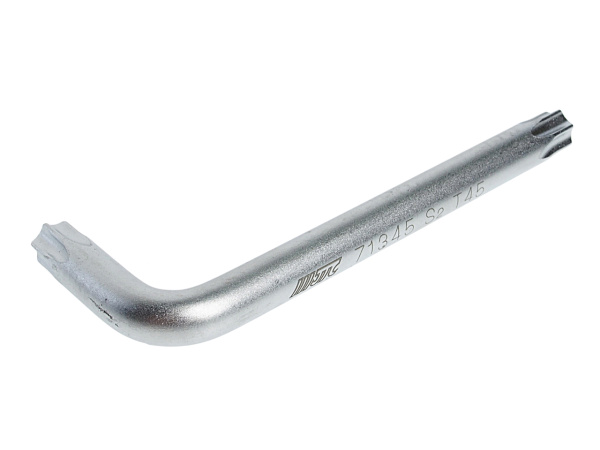 Ключ TORX Г-образный JTC 71345 (T45, L=82 мм)
