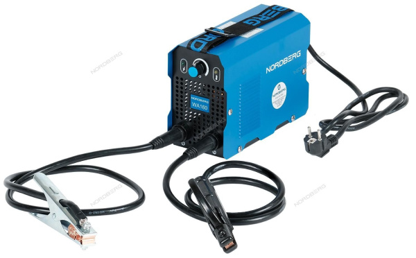 Инверторный сварочный аппарат NORDBERG WA160 (MMA, 220V)