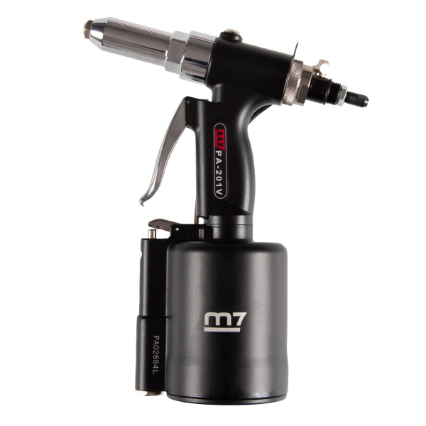 Пневмогидравлический заклепочник для заклепок диаметром 2,4 до 6,4 мм пневмоудержание заклепки MIGHTY SEVEN PA-201V