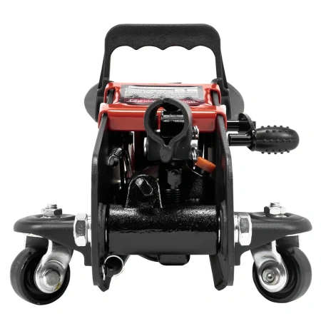 Домкрат подкатной гидравлический 2.5т с фиксацией (h min 140мм, h max 387мм)