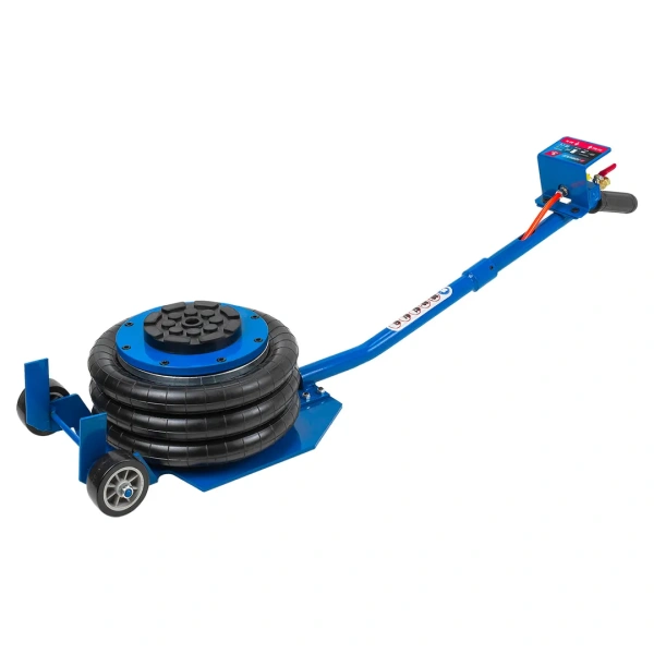 Домкрат подкатной пневматический 3т (h min-145мм,h max-400мм,Ø-255мм)