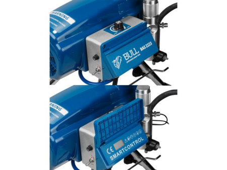 Безвоздушный окрасочный аппарат BULL BAS 2223 в кор. БЕСЩЕТ., 1300 Вт, 2,3 л/мин, 220 Бар