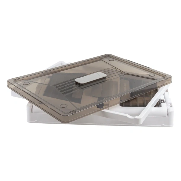 Ящик пластмассовый складной на колесиках для хранения (размер S-41х29.5х23см)