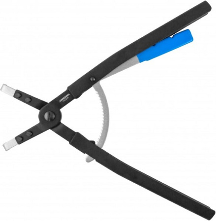 P9920B Щипцы для стопорных колец с фиксатором изогнутые 90°, сжим, 165-300 мм, 4.5-5.5 мм, 500 мм