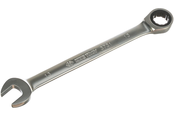 Набор комбинированных трещоточных ключей, 8-24 мм, чехол из теторона, 12 предметов KING TONY 12112MRN