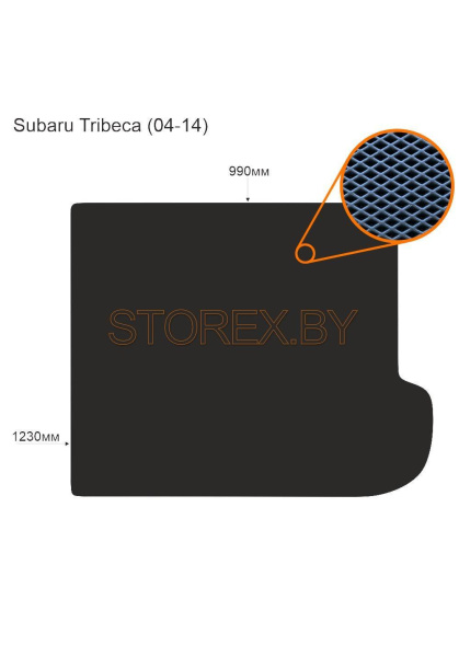 Subaru Tribeca (04-14) Багажник copy