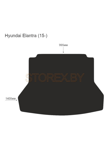 Hyundai Elantra (15-) Багажник copy