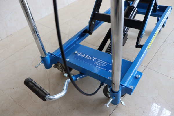 Тележка гидравлическая платформенная AE&T ТJ-15 (150кг)