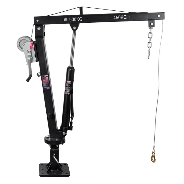 Кран гидравлический для пикапа (max нагрузка 900 кг, высота подъема 1800кг, стрела 930-1300мм)