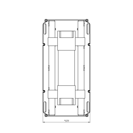 Опорная система для задних осей автомобиля 185 мм Гамматест GTM5013