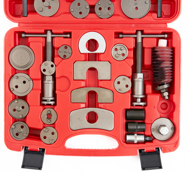 Набор инструментов для обслуживания тормозных цилиндров ROSSVIK ST066 (40 предметов)