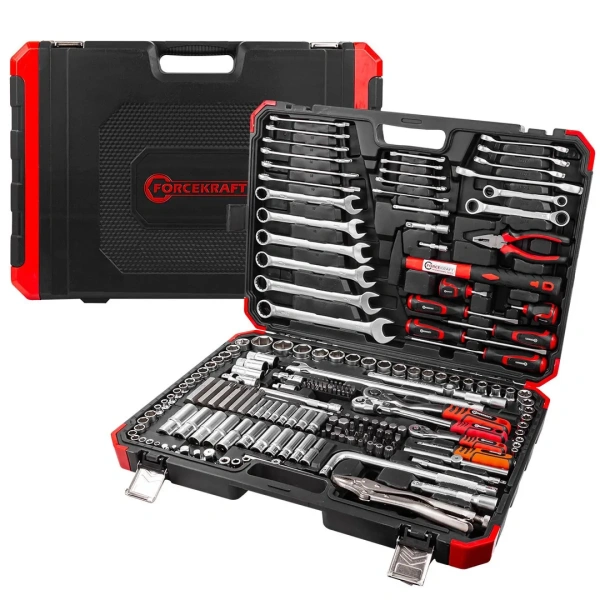 Набор инструментов в пластиковом кейсе (202 пр.)