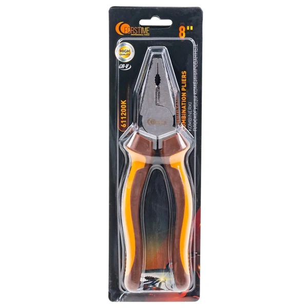 Плоскогубцы комбинированные 8''(200мм) в блистере