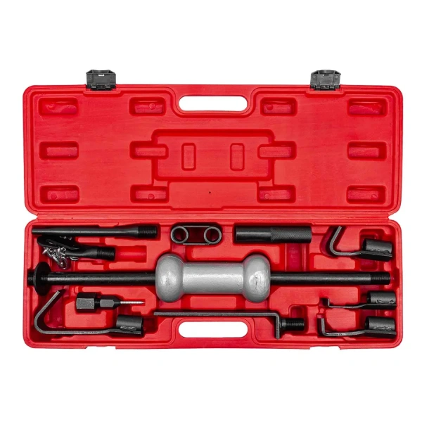 Молоток обратный для кузовных работ с набором насадок,13 пр.