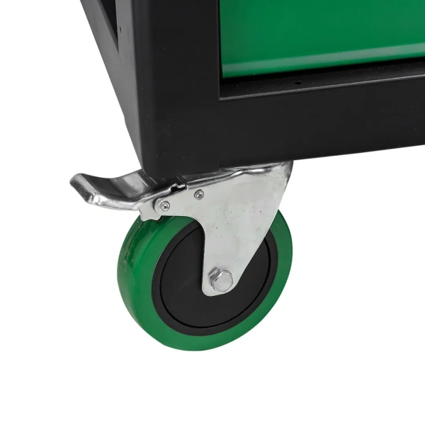 Тележка инструментальная 7-ми полочная с набором инструментов 274+12пр. и дополнительной боковой секцией