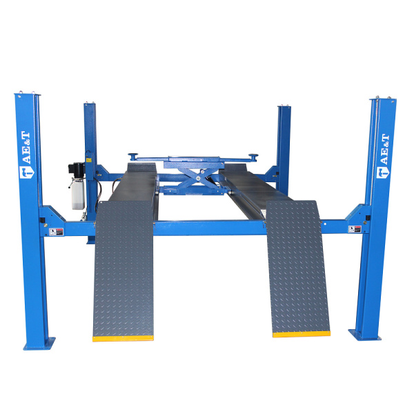 Подъемник четырехстоечный AE&T F3.5-4 (3.5т) с траверсой для сход-развала