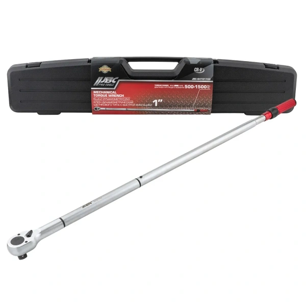 Ключ динамометрический щелчкового типа с быстрой фиксацией 500-1500Нм, 1''