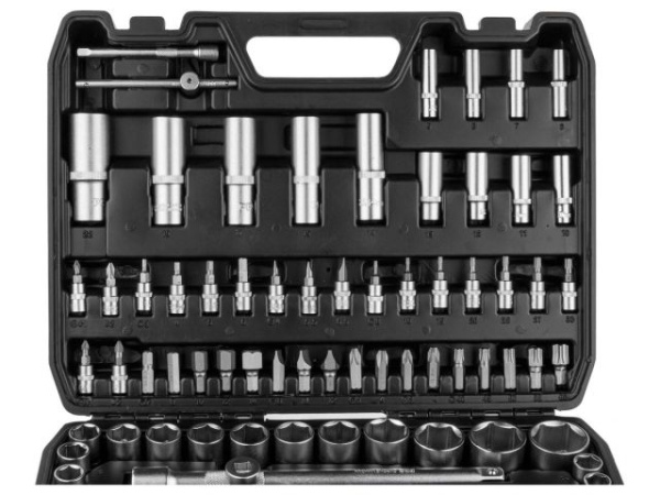 Набор головок и бит 108пр. 1/4",1/2" PRO STARTUL STUTTGART (PRO-108S)