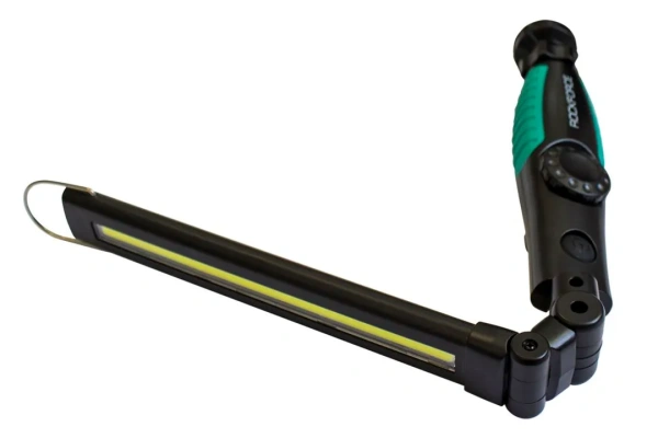 Лампа светодиодная аккумуляторная на магнитном шарнире с регулятором яркости(5WCOB,450Lumen,3.7V,2000mAh,USB провод,защита гнезда зарядки)