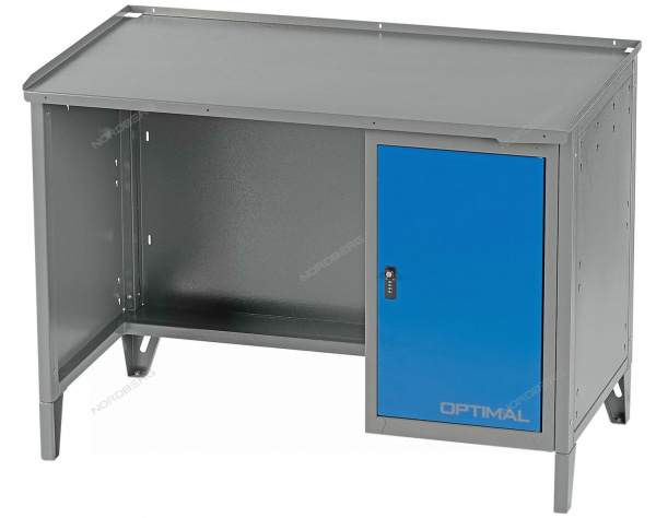 Верстак слесарный 1 тумбовый /OPTIMAL-NW101/