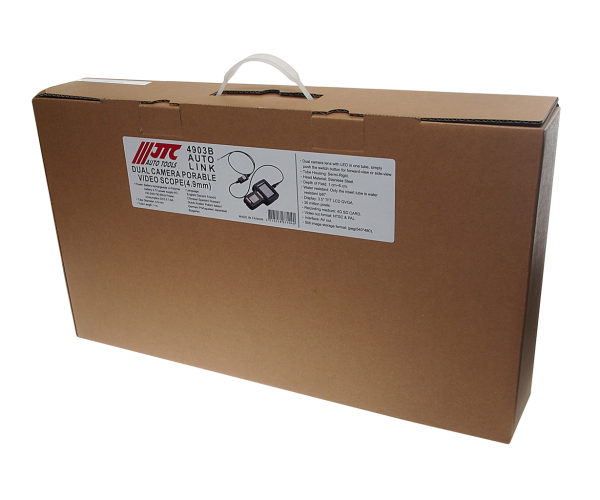 Бороскоп многофункциональный JTC 4903B (зонд 4,9 мм, L=1000 мм, дисплей 3,5" TFT, LCD)