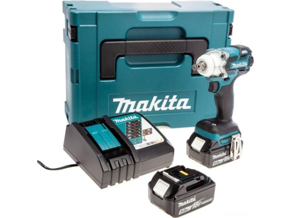 Аккум. ударный гайковерт MAKITA LXT DTW285RTJ MAKPAC