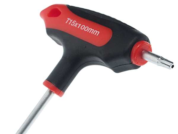 Ключ TORX Т-образный T15H с отверстием JTC 784815