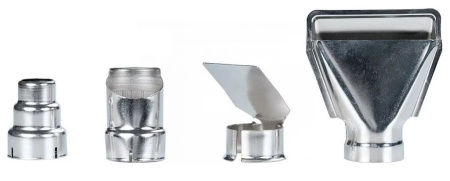 Фен с комплектом насадок NORDBERG NE720K, 50-650°С, 2000 Вт