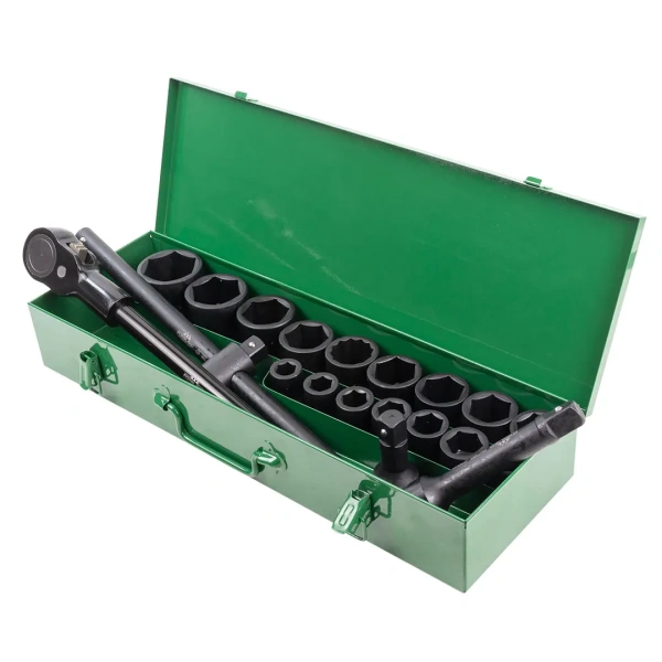 Набор инструментов ударных 21пр. 3/4''(6гр.)