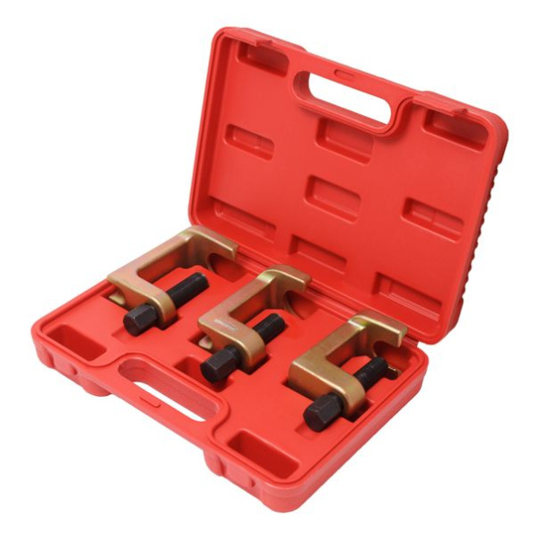 Набор съемников шаровых опор и наконечников рулевых тяг, 3пр.(размер зева - 28, 29, 40мм),в кейсе