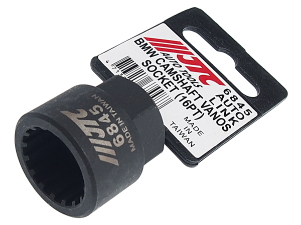 Головка для регулировки системы VANOS 1/2"х22 мм 16-ти гран. JTC 6845 (BMW B38,B48,B58; FORD 1.0L EcoBoost)