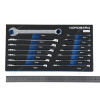 Набор ключей комбинированных NORDBERG 10214T в ложементе, 14 предметов для тележки