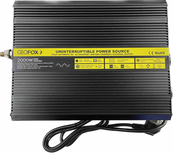 Автомобильный инвертор Geofox MD 2000W-12V/UPS
