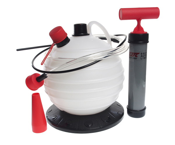 Приспособление для откачивания масла через щуп JTC 6667 (6 л, ручной привод)