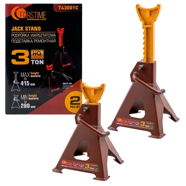 Подставка ремонтная 3т (h min 280мм, h max 415мм) (к-т 2шт.)