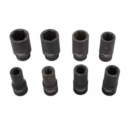 Набор ударных головок глубоких GARWIN PRO 626552-8 (3/4", 90 мм, 8 пр., 17-38 мм)