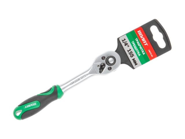 Трещотка 1/4" 45зуб. 155мм ВОЛАТ